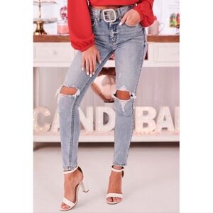 Eunina Super High Rise Skinny Jeans - 13